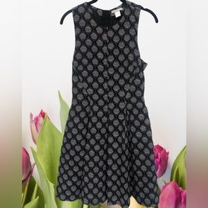 H&M fit and flare dress